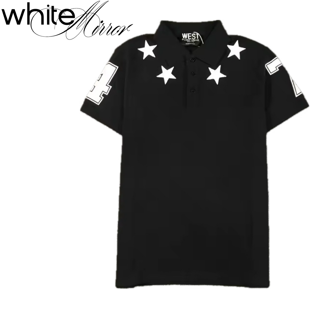 WEST STARS POLO (BLACK)