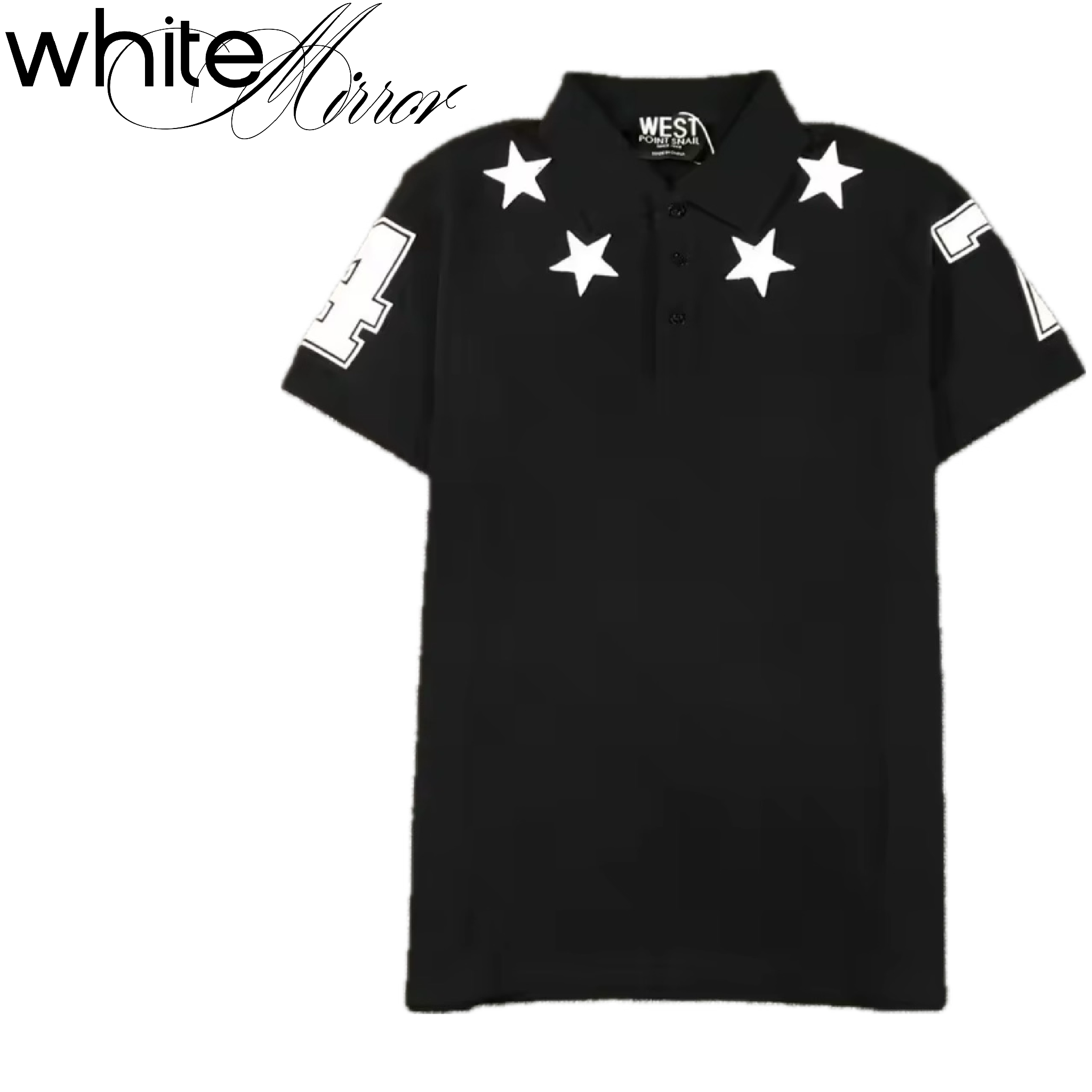 WEST STARS POLO (BLACK)